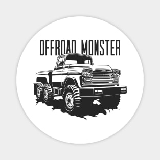 Chevy Apache 6x6 Magnet